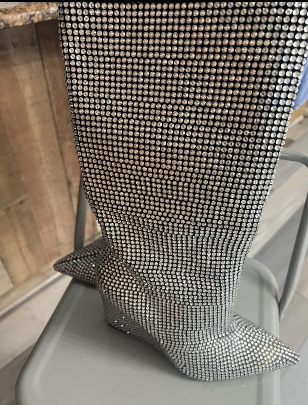Sparking rhinestone Giani Bini boots