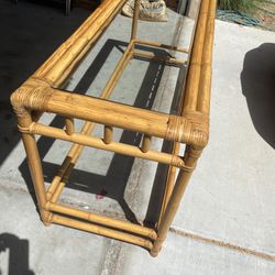Bamboo Consol Table