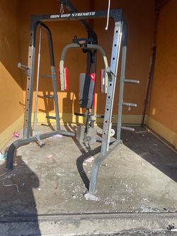 Iron Grip Strength Power Rack with Cable Machine