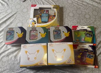 Pokemon 30th Anniversary Cards