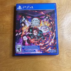 PlayStation 4 / PS4 - Demon Slayer