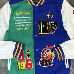 Rebel Minds Varsity Jacket Large