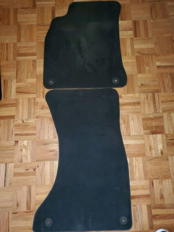 Genuine Audi Original Luxury Cloth Floor Mats - FRONT set