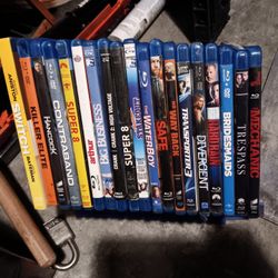 20 Blu-ray Dvds