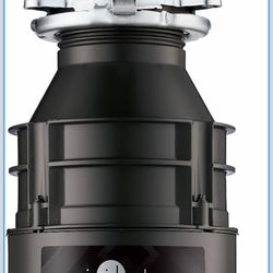 InSinkErator Garbage Disposal with Power Cord, Badger 1, Standard Series, 1/3 HP Continuous Feed, Black