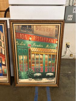 Pierre restaurant paintings