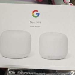 Google Nest Wifi Router And Point 
