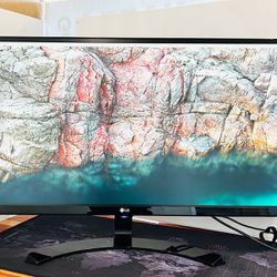 LG 34” Ultra-Wide MONITOR Fully Functional