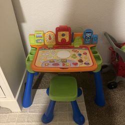 Toddler Desk Activity Center