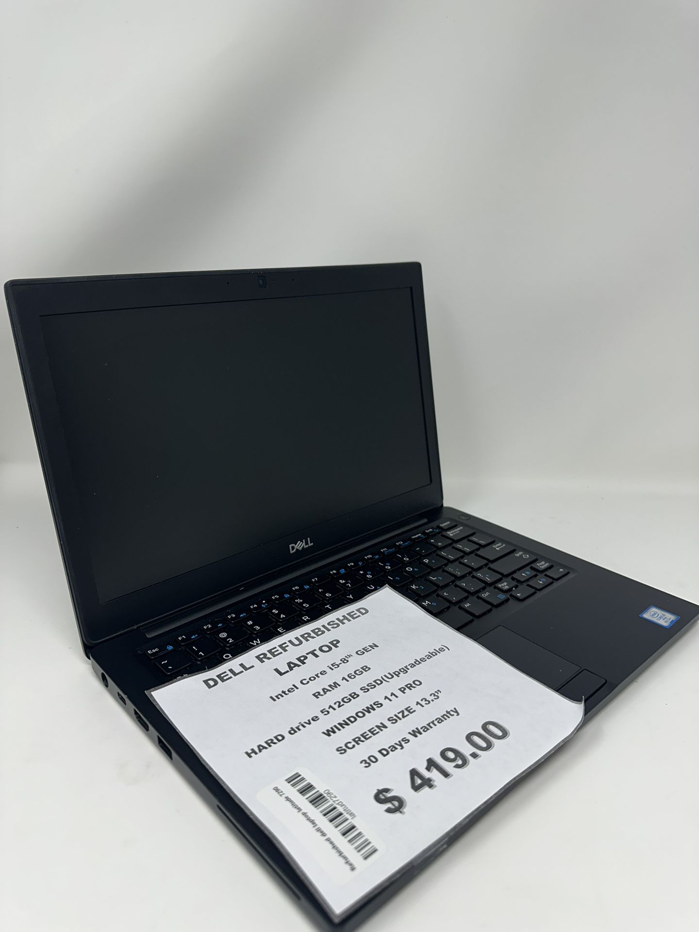 Dell Refurbished Laptop Latitude 7290