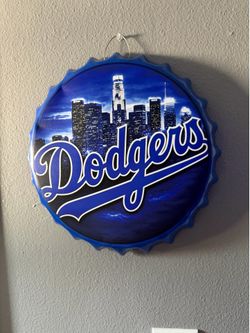 Dodgers large bottle cap