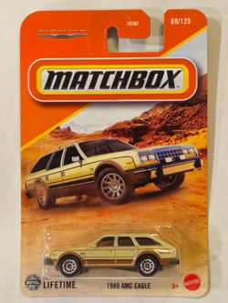 MATCHBOX # 69 OF 100 . 1980 AMC EAGLE .