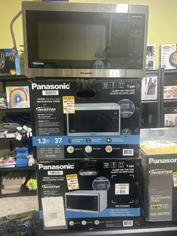Panasonic 1.3 cu.ft. Countertop Microwave Oven NEW