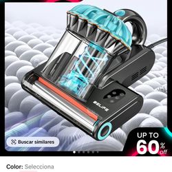 Belife M8 Mattress Vacuum Cleaner, Anti-allergen Dust Mite Bed Vacuum Cleaner with Safe UV Function