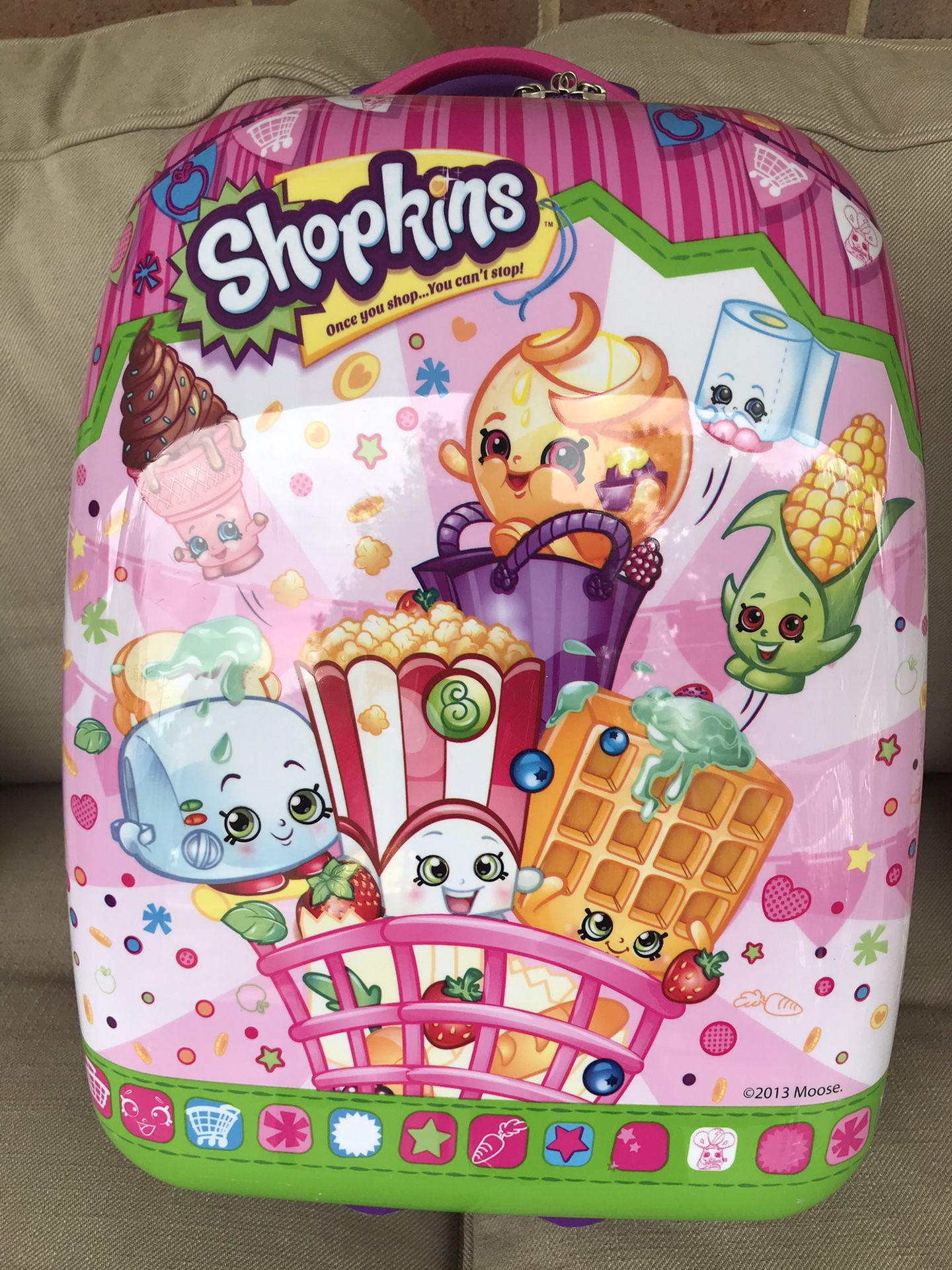 Shopkins carry on suitcase