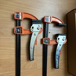 Jorgensen 8” Gear Clamps (600 lbs) – Brand New (Set of 2) 