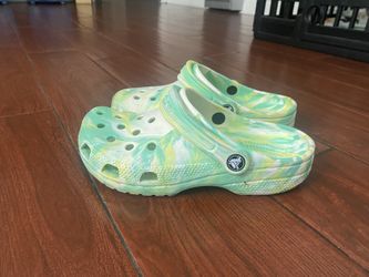 Tye Dye Crocs