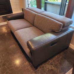 Compact Recliner Sofa Electric 