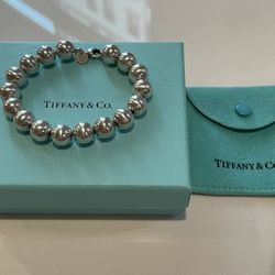 Tiffany & Co. Ball Bracelet In Silver 10 mm