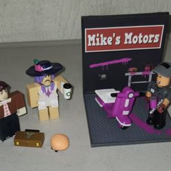 Roblox Mechanic Toy Playset