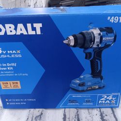Kobalt (contact info removed) 24v Max Brushless 1/2-in Drill/Driver Kit
