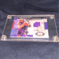 Vince Carter Game Worn Jersey Card