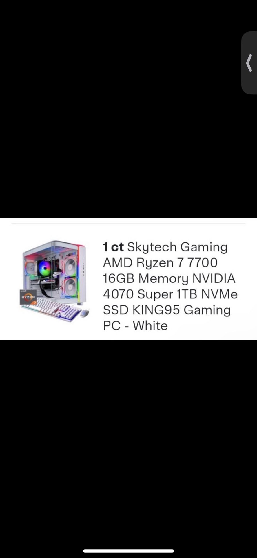 BRAND NEW Gaming Pc And Monitor