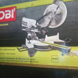 Ryobi 10" Miter Saw Brand New