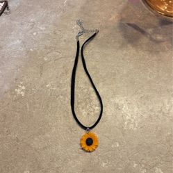 Sunflower Necklace