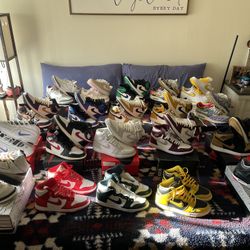 NIKE & AIR JORDANS SZ. 10-11