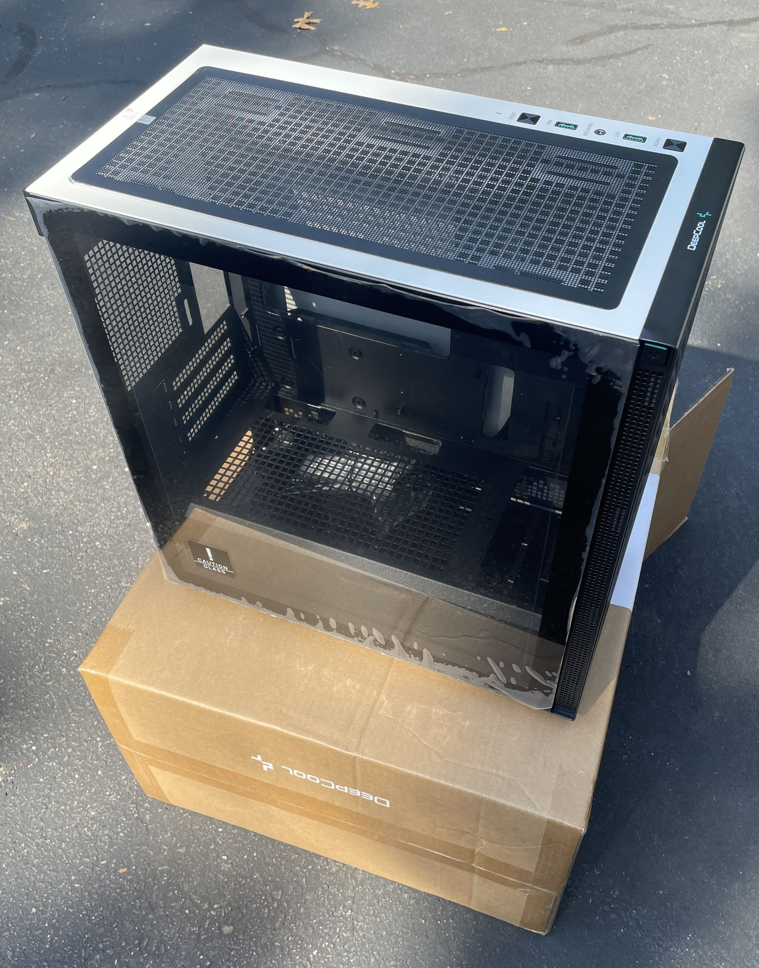 Deepcool CH370 Black White Computer Case