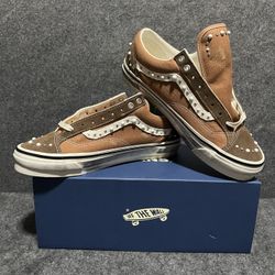 Sz 7.5,10M Vans LX Old Skool 36 Pearlized pack Vintage Cocoa Brown