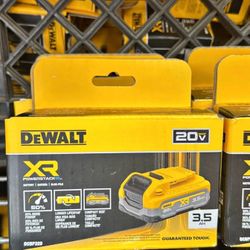 Dewalt 20v Powerstack 3.5ah Battery Each $75