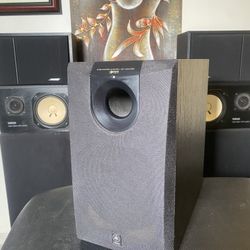 Clean Yamaha YST-SW005 Active Subwoofer – Fat Bass, Pristine Condition $59 🔥