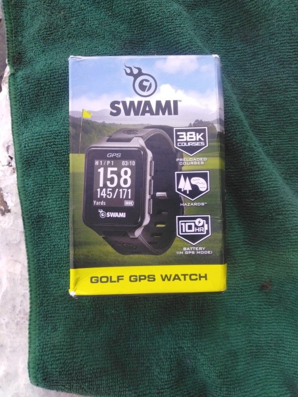 SWAMI GOLF GPS WATCH (BRAND NEW)