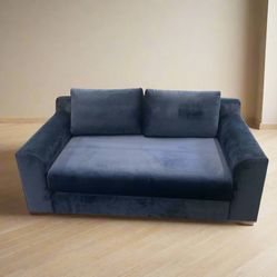 Sabai Elevate 99 Corner Sectional Sofa Couch - Indigo Recycled Velvet FFE258-483
