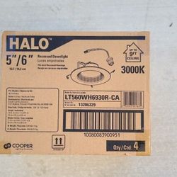 Halo Recessed Lights 4-pack