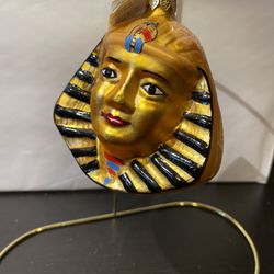1994 Rare King Tut Mask Ornament by Christopher Radko