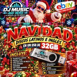 Navidad Christmas Music USB 32GB