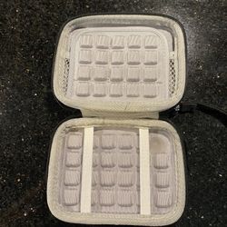 Impact Resistant Carrying Case w/Pockets for Hard Drives, Media Players 6x5x1.5"