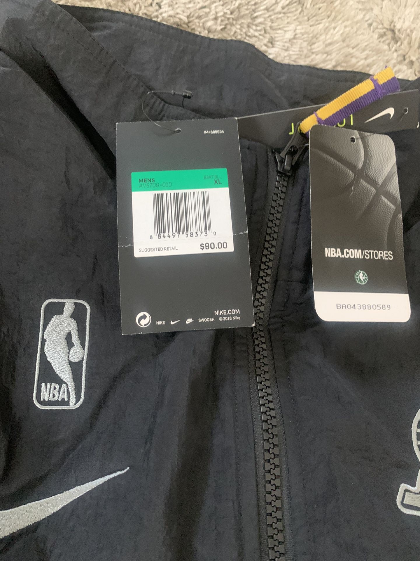 Los Angeles Lakers Warm Up Jacket