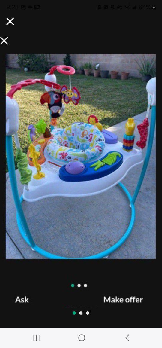 Baby Jumperoo Perfect Condition Everything Works 