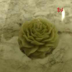 Unscented Flower Candles 