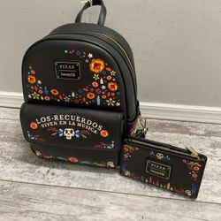 NWT Coco Floral Backpack And Wallet In Set