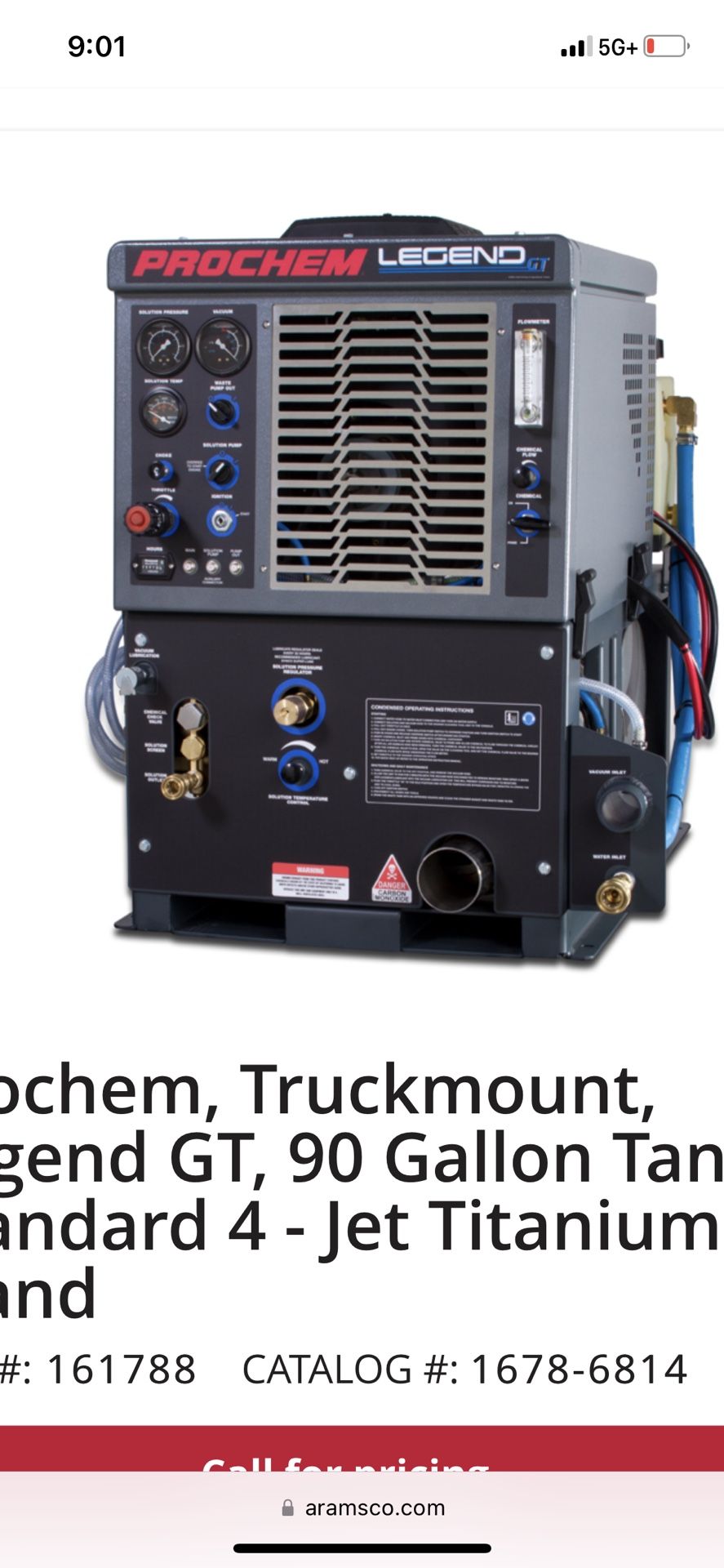 Prochem Truck Mount Carpet Cleaning