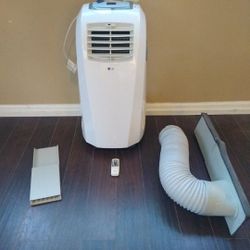 *Like New* LG 10,000 BTU PORTABLE AIR CONDITIONER/DEHUMIDIFIER A/C w/REMOTE WHITE HOME/OFFICE/BUSINESS