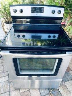 Stainless Steel Amana Stove