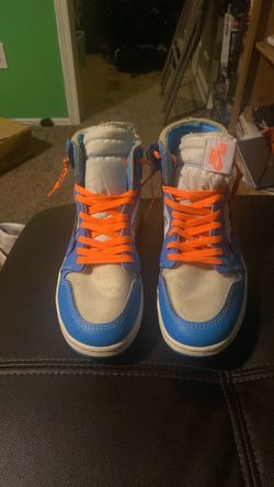 Off White Nike “Air Jordan 1” Beaverton Oregon USA c.1985 Size 9.5
