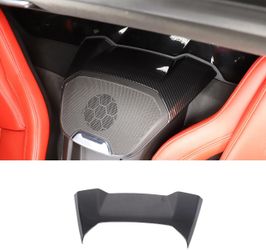 C8 Corvette Rear Upper Speaker Cover(Carbon Fiber)