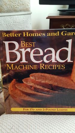 Bread machine cookbook
